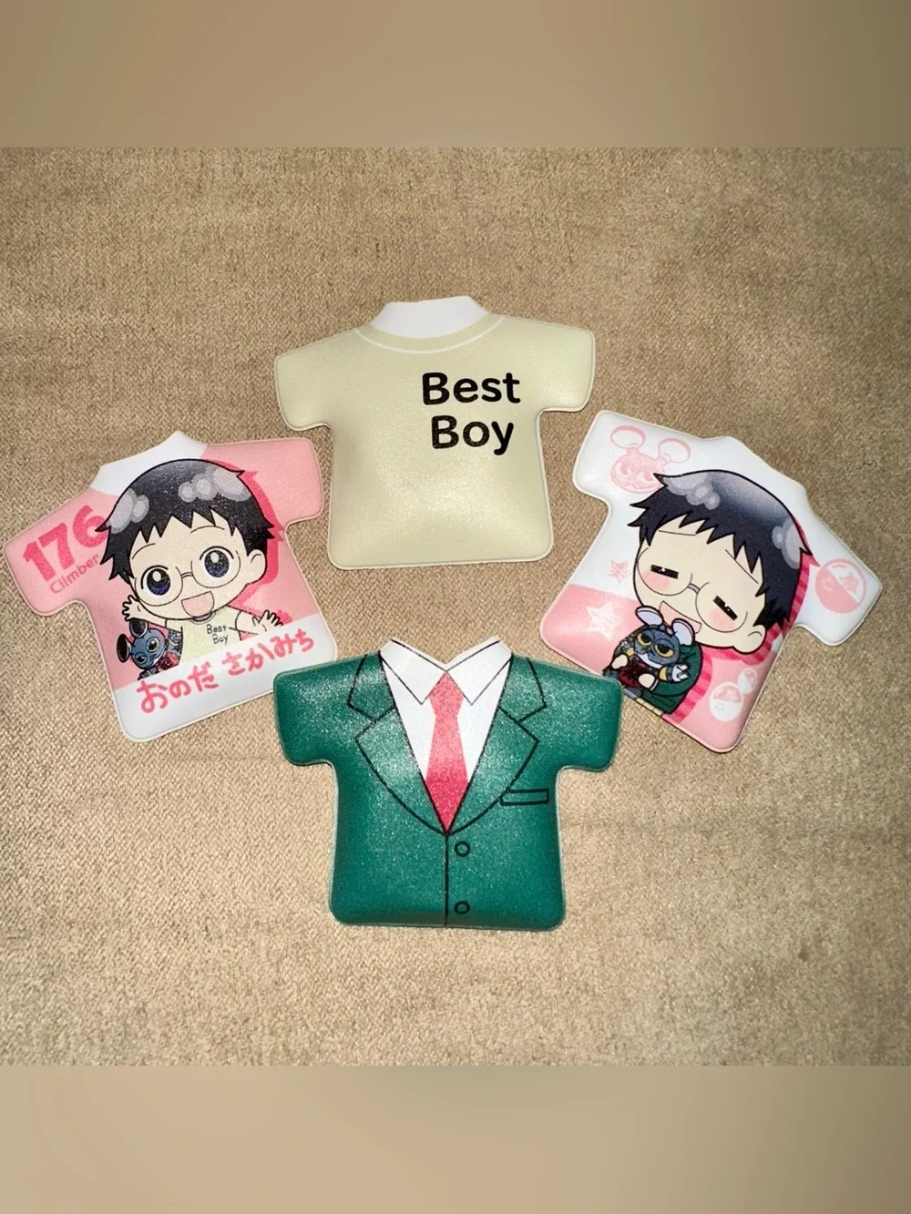 Yowamushi Pedal Sakamichi Onoda Jersey Magnet Lot Anime Merch